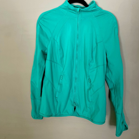 Seafoam XL Zella (Nordstrom) Track Jacket - Picture 1 of 6